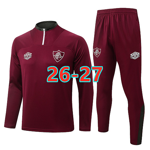 26-27 Fluminense Long Sleeve Tracksuit S-2XL