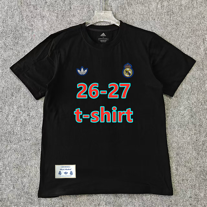 26-27 Real Madrid Retro T-shirt S-3XL T