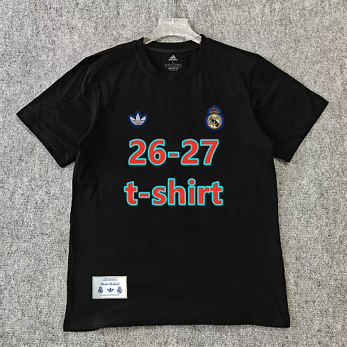 26-27 Real Madrid Retro T-shirt S-3XL T