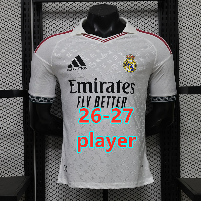 26-27 Real Madrid Special Player Version Jersey S-2XL Polo
