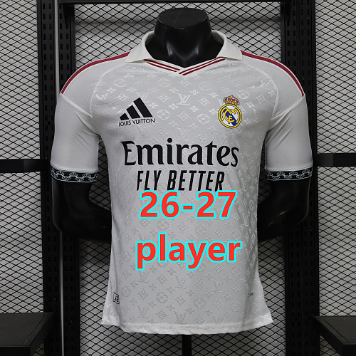 26-27 Real Madrid Special Player Version Jersey S-2XL Polo