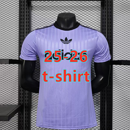 25-26 A-D Player Version Short Sleeve T-shirt S-2XL T
