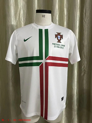 Portugal Retro TopThai Quality Away Jersey S-4XL