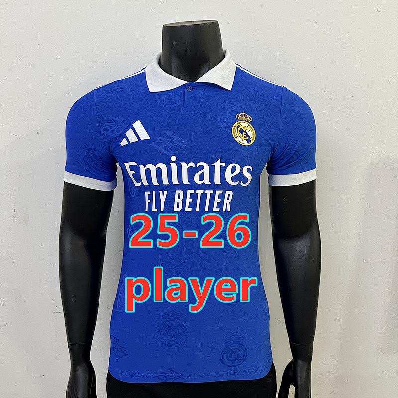 25-26 Real Madrid Special Player Version Jersey S-2XL