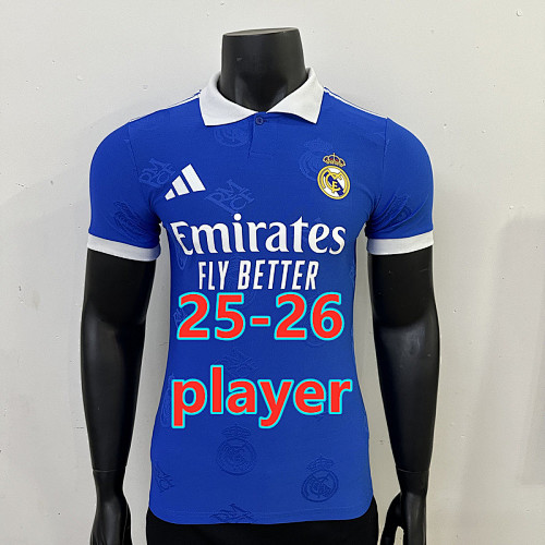 25-26 Real Madrid Special Player Version Jersey S-2XL