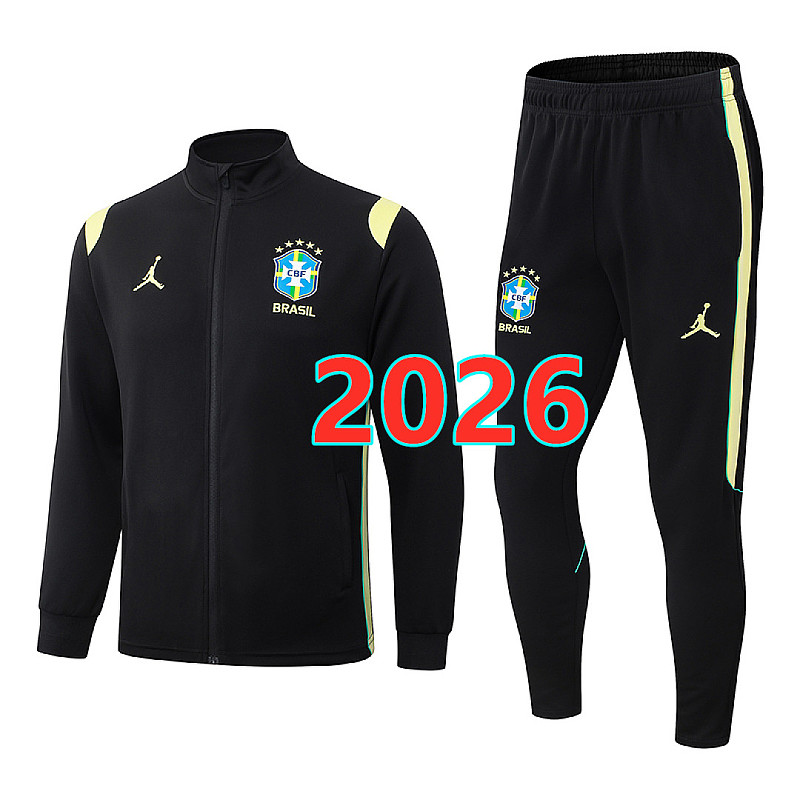 Brazil Long Zipper Jacket S-2XL