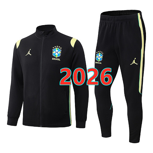 Brazil Long Zipper Jacket S-2XL
