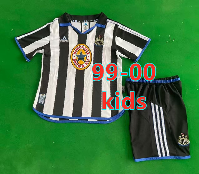 99-00 Newcastle United Home Kids Retro Kit 16 -28
