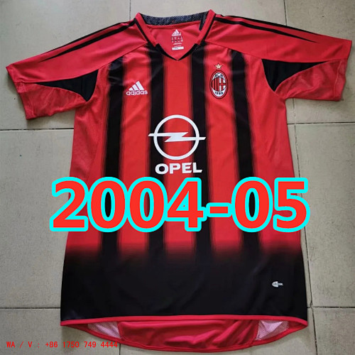 AC Milan Retro TopThai Quality Home Jersey S-2XL AC