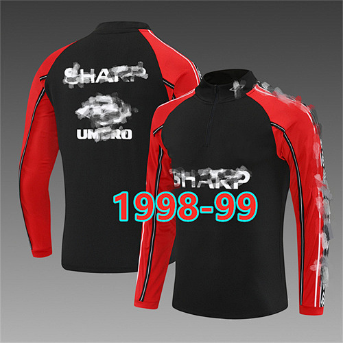 Manchester United Retro Long Sleeve Tracksuit S-2XL
