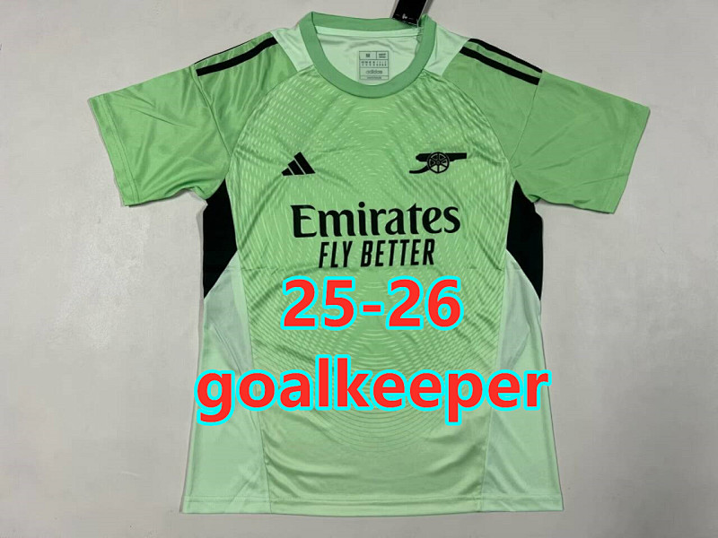25-26 Arsenal Goalkeeper Fans Version Jersey S-2XL