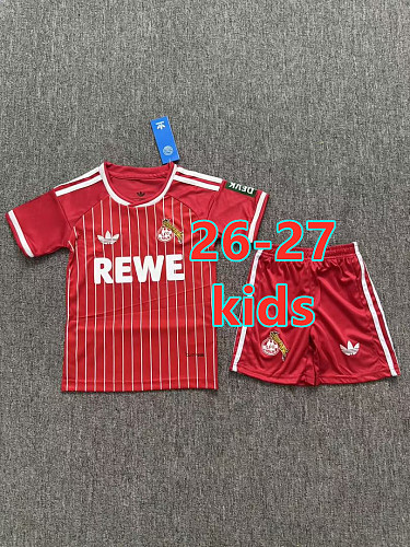 26-27 Koln Away Kids Jersey+shorts Kit 16 -28