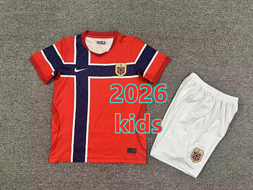 Norway Home Kids Jersey+shorts Kit 16 -28