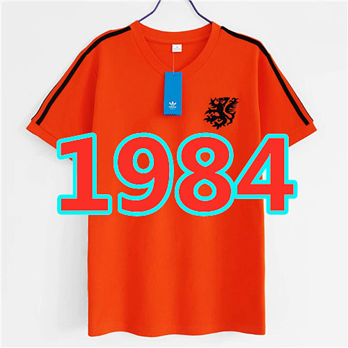Netherlands Retro TopThai Quality Home Jersey S-2XL