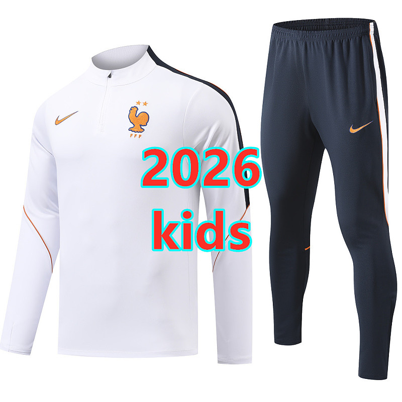 France Kids Long Sleeve Tracksuit 10 -18