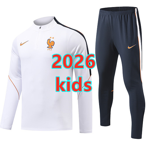 France Kids Long Sleeve Tracksuit 10 -18
