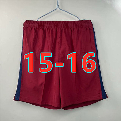Barcelona Retro 15-16 Home Shorts S-2XL