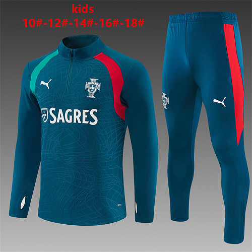 Portugal Kids Long Sleeve Tracksuit 10 -18