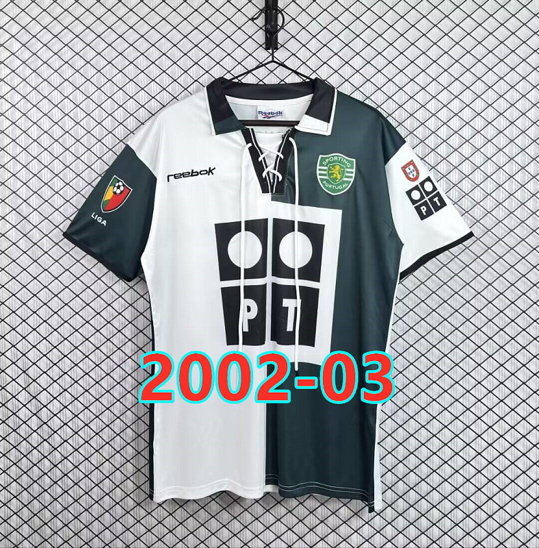 Sporting CP 4th Retro Fans Version Jersey S-2XL