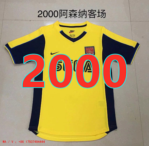 Arsenal Retro Away Jersey S-2XL