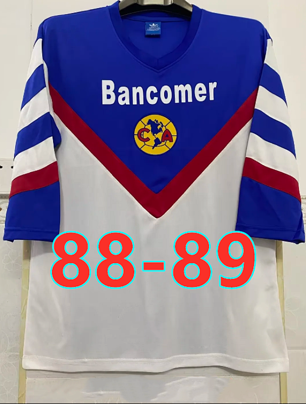 America Retro 88-89 Away Jersey S-2XL