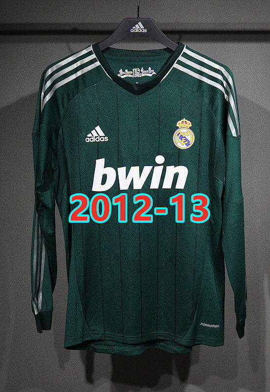 Real Madrid Retro Third Player Long Jersey S-2XL