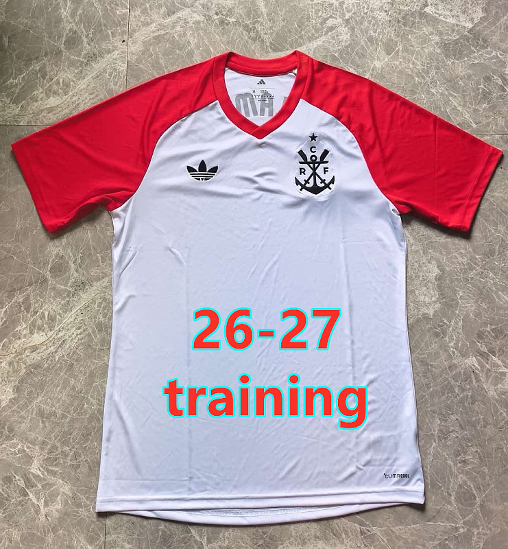 26-27 Flamengo Training Fans Version Jersey S-4XL