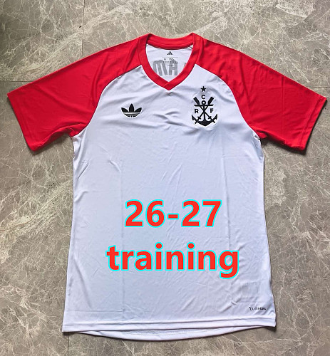 26-27 Flamengo Training Fans Version Jersey S-4XL