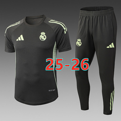 25-26 Real Madrid Short Sleeve Tracksuit S-2XL