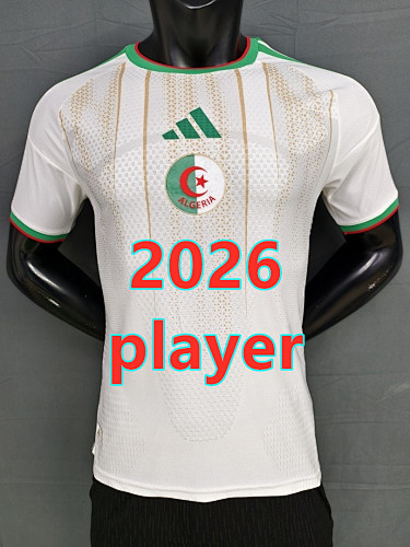 Algeria Home Player Version Jersey S-2XL