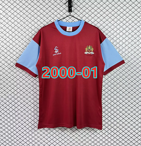 Burnley Home Retro Fans Version Jersey S-2XL