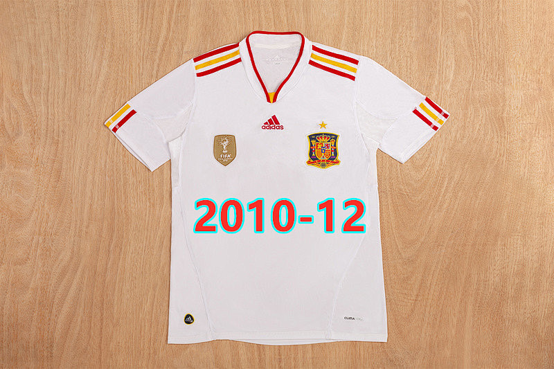 Spain Away Retro Jersey S-2XL
