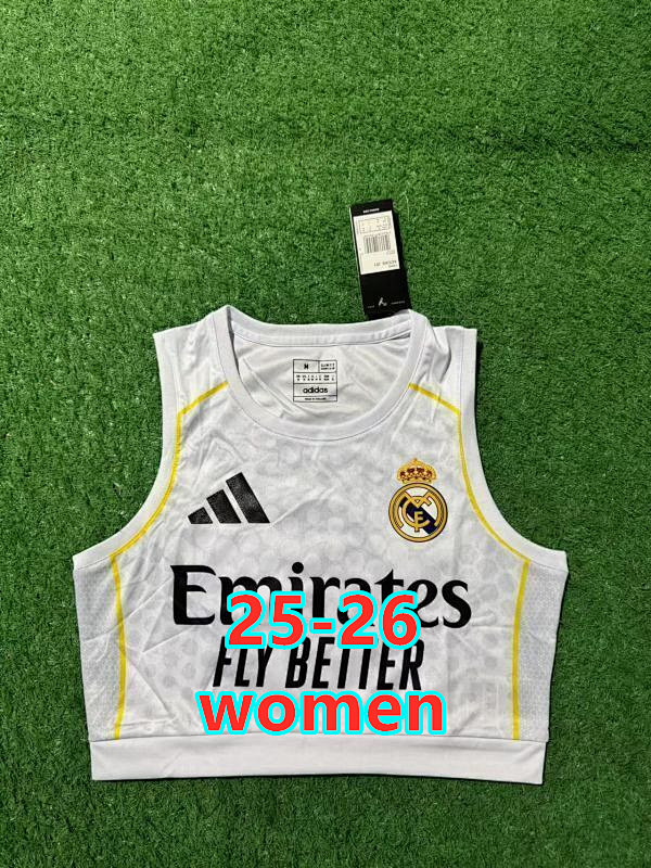 25-26 Real Madrid Special Women Vest S-Xl