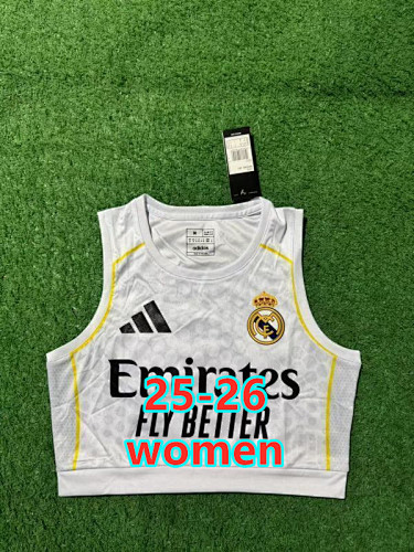 25-26 Real Madrid Special Women Vest S-Xl