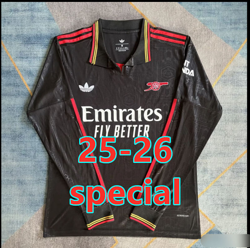 25-26 Arsenal Special Fans Version Long Sleeve Jersey S-2XL