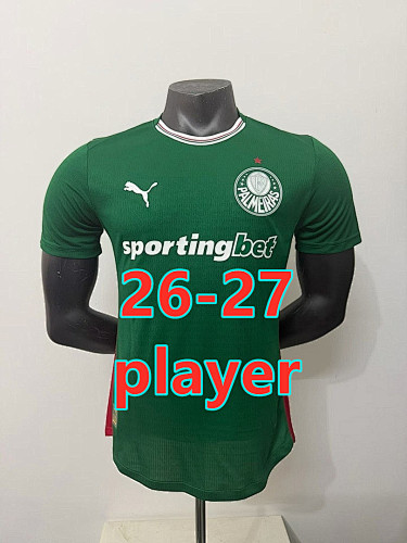 26-27 Palmeiras Home Player Version Jersey S-3XL