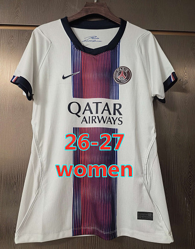 Balenciaga 26-27 Paris Psg Away Women Jersey S-2XL