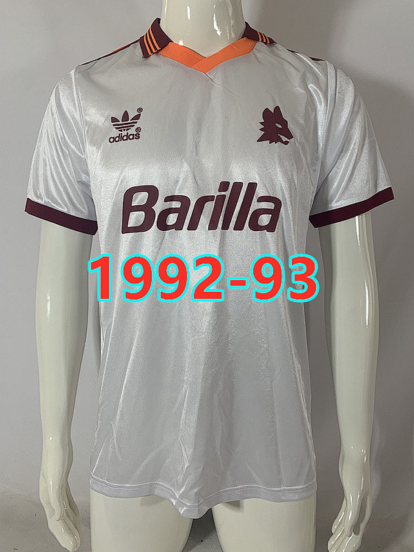 Roma Away Retro Jersey S-2XL