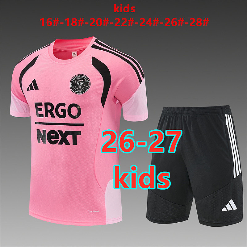 26-27 Inter Miami Kids Short Sleeve Tracksuit 16 -28