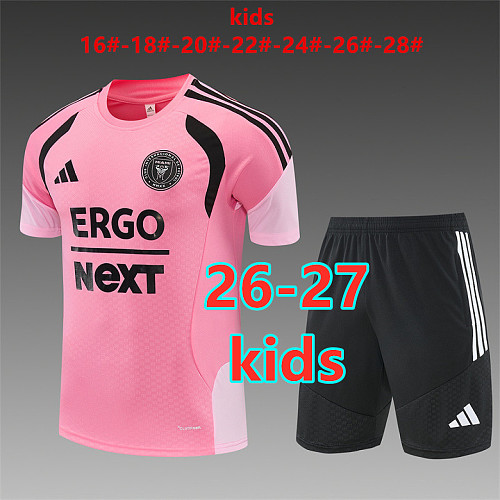 26-27 Inter Miami Kids Short Sleeve Tracksuit 16 -28