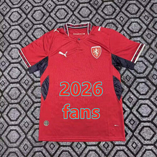 Czech Home Fans Version Jersey S-4XL
