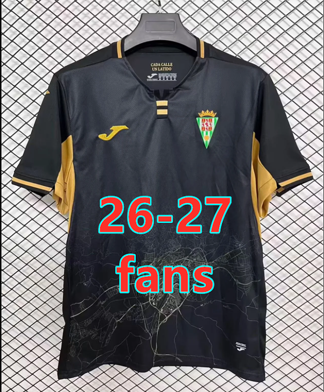 26-27 Córdoba Away Fans Version Jersey S-4XL