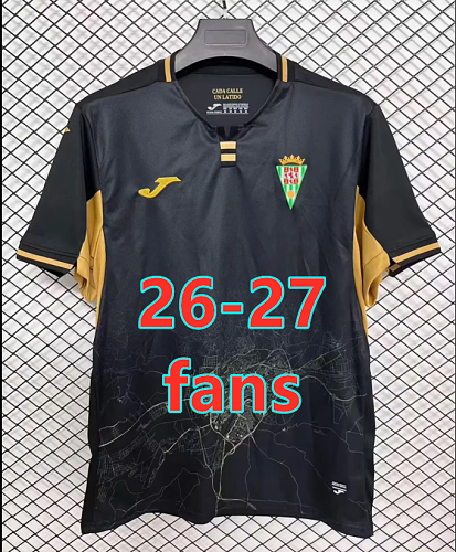 26-27 Córdoba Away Fans Version Jersey S-4XL