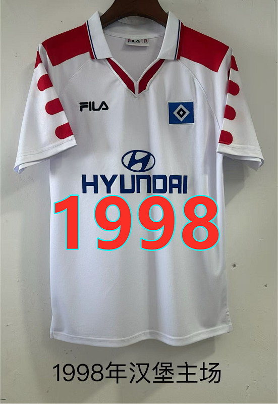 Hamburger SV Home Retro Jersey S-2XL