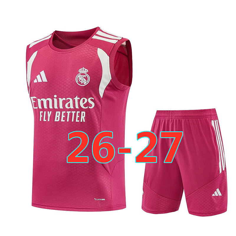 26-27 Real Madrid Vest Tracksuit S-2XL