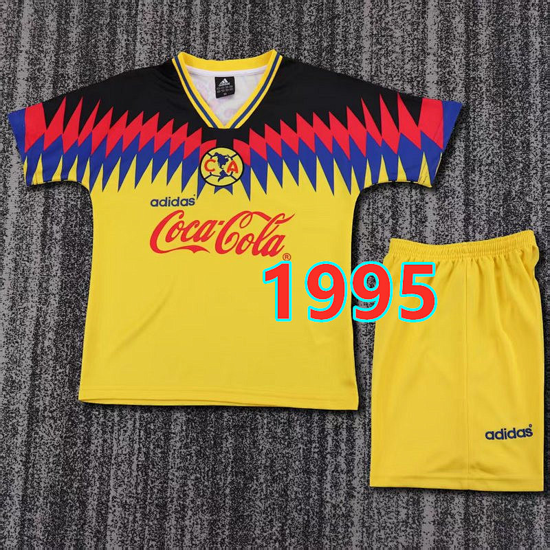 America Home Retro Kids Jersey+shorts Kit 16 -28