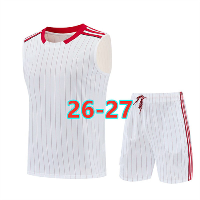 26-27 Manchester United Vest Tracksuit Kit S-2XL