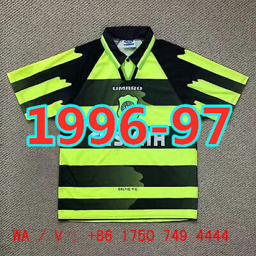 Celtic Retro Away Jersey S-2XL
