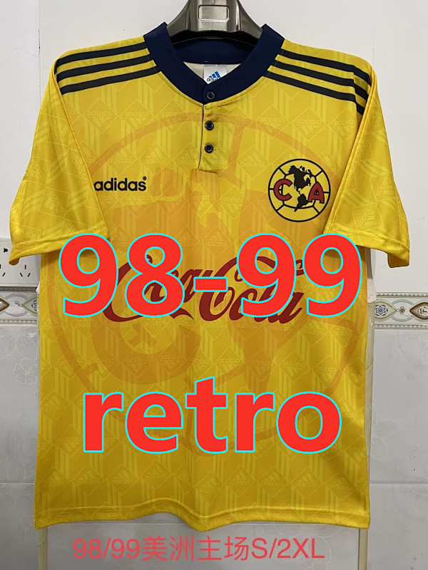 America Fans Version Retro 98-99 Home Jersey S-2XL