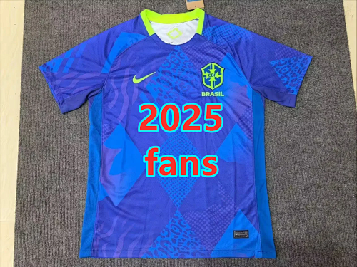 Brazil Away Fans Version Jersey S-4XL